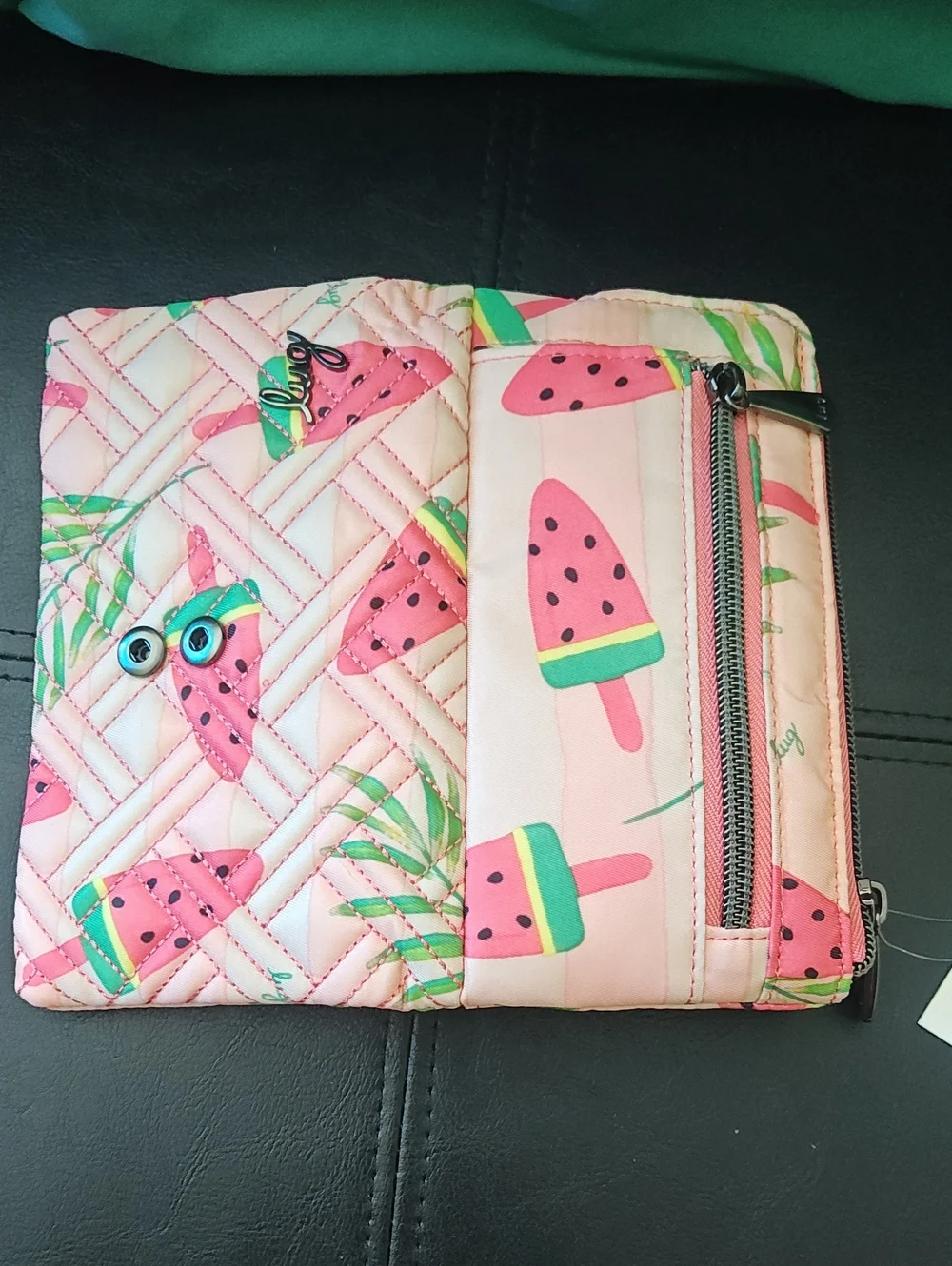 NWT Lug Tram Wallet in Popsicle Pink